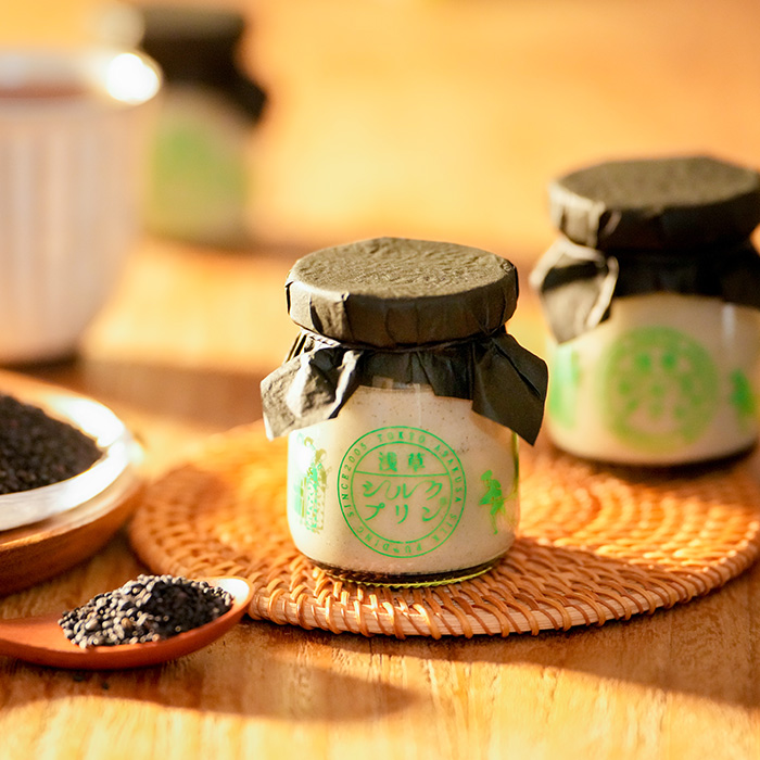 黒ごまプリン