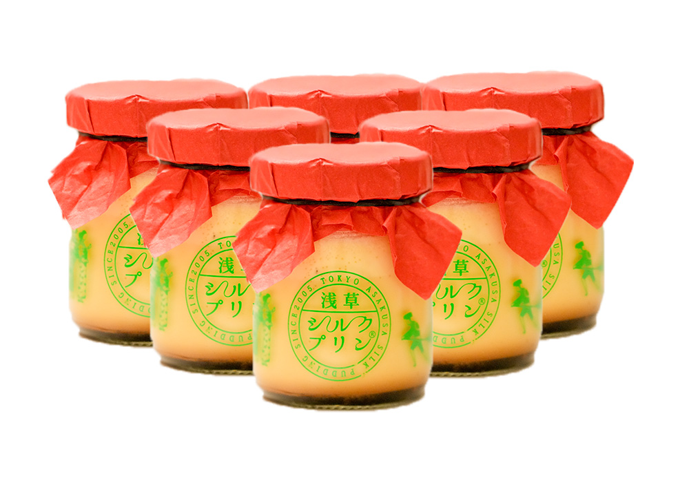 浅草シルクプリン6個セット